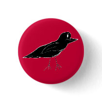 Blackbird Button (Red)