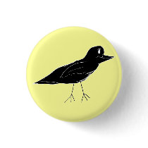 Blackbird Button (Yellow)