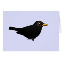 Blackbird Greeting Card