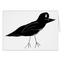 Blackbird Card (White) cards