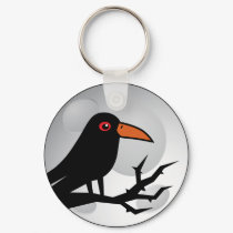 Blackbird Goth Raven/Crow keychains by starwolf Blackbird Goth Raven/Crow keychains