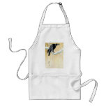 blackbird, snow, ikeda koson, koson, raven, crow,