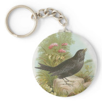 Blackbird Key Chain
