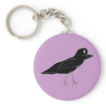 Blackbird Keychain (Purple) keychains