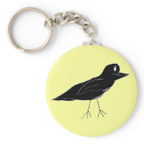 Blackbird Keychain (Yellow)