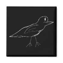 Blackbird Magnet (Black) magnets