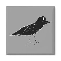 Blackbird Magnet (Gray) magnets