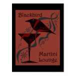 Blackbird Martini Lounge Postcards