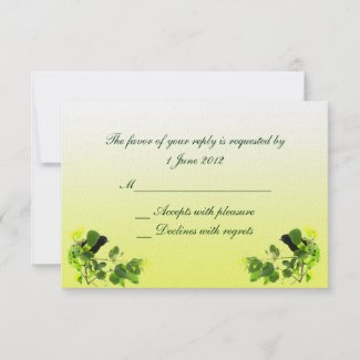 Blackbird RSVP Wedding