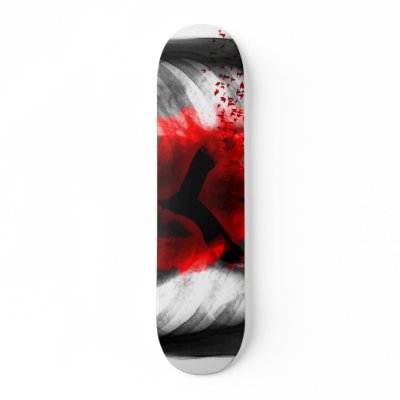 Blackbird Custom Skate Board by sunsetrecordings