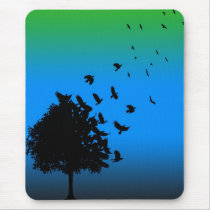 Blackbirds mousepads by pixelholic Blackbirds mousepads