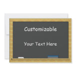 Blackboard Greeting - Custom, Info Template Custom Invites