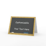 Blackboard Greeting - Customizable Greeting Cards