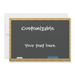 Blackboard Greeting - Customizable Invitation