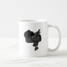 BlackCowboyHatSaddle080509 Coffee Mug