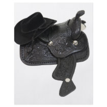 BlackCowboyHatSaddle080509 Flyers