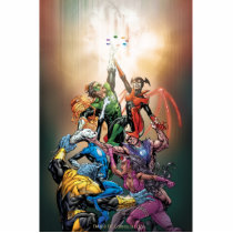 dc comics new 52, batman, robin, green lantern, blackest night, arch enemy, villain, super hero, comic artwork, Foto skulptur med brugerdefineret grafisk design