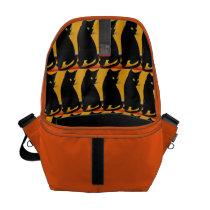"Blackie" Cat Commuter Bag rickshaw messenger bags