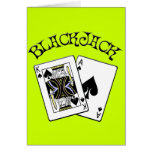 BLACKJACK cards