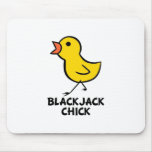 Blackjack Chick Mousepad