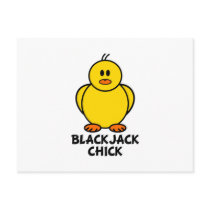 Blackjack Chick postcards