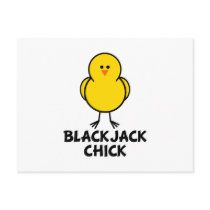 Blackjack Chick postcards