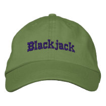 Blackjack Embroidered Hat embroidered hats by imperfectiomism Blackjack Embroidered Hat embroidered hats