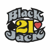 Blackjack embroidered shirts