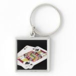 Blackjack Hand - Ace and Jack (3) keychains