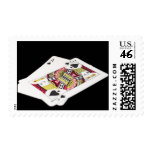 Blackjack Hand - Ace and Jack (3) Postage Stamp
