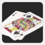 Blackjack Hand - Ace and Jack (3) Sticker