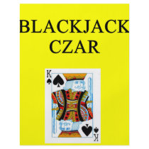 BLACKJACK player joke flyers