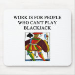 blackjack players delight mouse mat