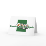 Blackjack player's greetings cards