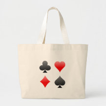Blackjack / Poker Card Suits: Vector Art: Bags