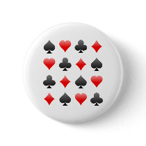 Blackjack / Poker Card Suits: Vector Art: buttons by spiritswitchboard Blackjack / Poker Card Suits: Vector Art: buttons