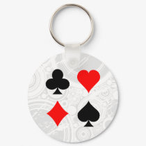 Blackjack / Poker Card Suits: Vector Art: Keychain by spiritswitchboard Blackjack / Poker Card Suits: Vector Art: Keychain