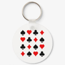Blackjack / Poker Card Suits: Vector Art: keychains by spiritswitchboard Blackjack / Poker Card Suits: Vector Art: keychains
