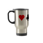 Blackjack / Poker Card Suits: Vector Art: Mug