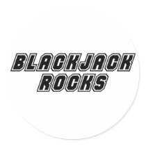 Blackjack Rocks stickers