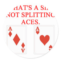 BLACKJACK stickers