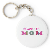 BlackLabMom Key Chain