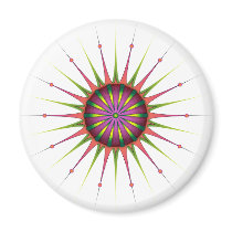 Blacklight Flower magnets