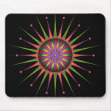 Blacklight Flower mousepads