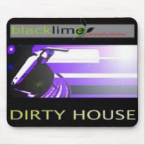 blacklime productions dirty house mousepads