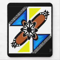 blackline mouse pad