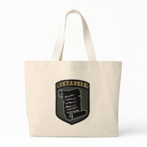 Blacklist patch tote bag