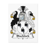 Blacklock Family Crest Post Cards