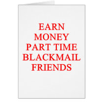 BLACKMAIL cards by jimhartley BLACKMAIL cards