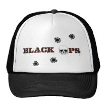 BlackOps Skull Shots hats
